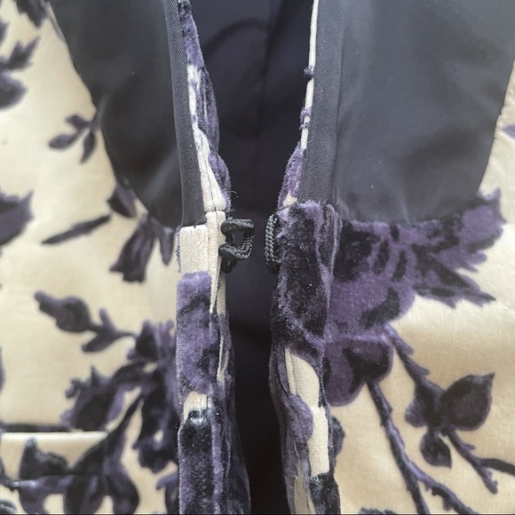 Tory Burch Dayton Flocked Floral Velvet Blazer - Picture 5 of 14